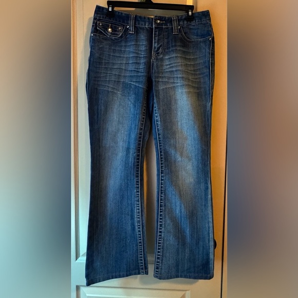 INC Denim Jeans Regular Fit Boot Leg - Picture 1 of 12